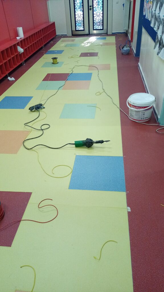 pvc zemin kaplama fiyatları uygulama örneği